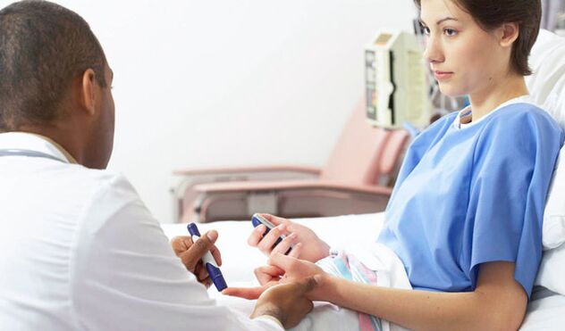 Measuring blood sugar levels can help diagnose diabetes